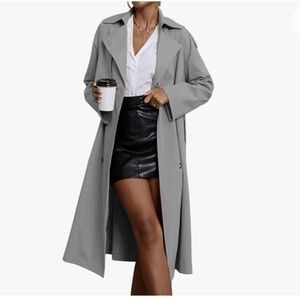 Double Breasted Trench Coat